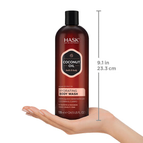 HASK label showing ingredients and free-from benefits