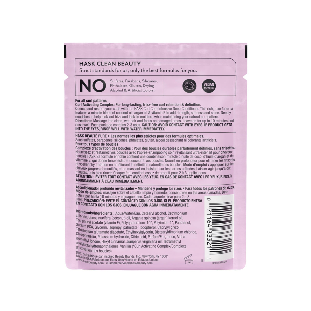 HASK on bathroom shelf in lifestyle setting inspiring at-home salon care