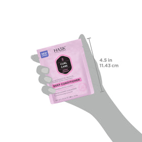 HASK jar next to hand for scale illustrating package size