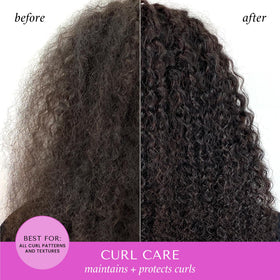 HASK shampoo lather texture demonstrating gentle cleansing benefits