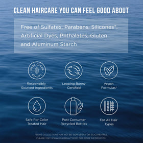 HASK rosemary and tea tree botanicals emphasizing clarifying benefits