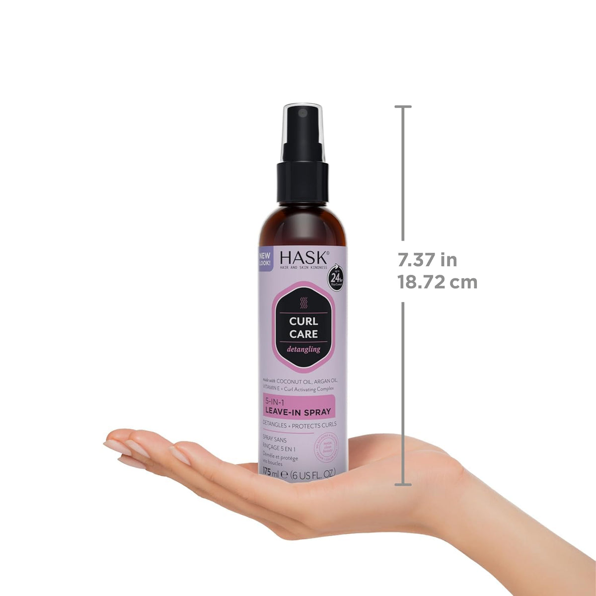 HASK and argan nuts with oil to show natural ingredients and nourishing benefits