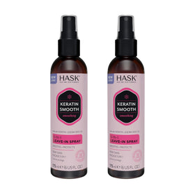 HASK front packaging showing bottle and label, highlights product benefits