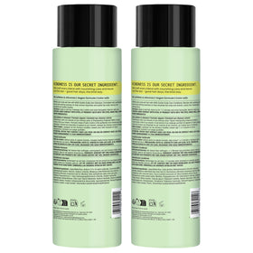 HASK shampoo being massaged into scalp showing thorough cleansing and refresh benefit