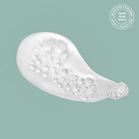 HASK lather on hair demonstrating cleansing action