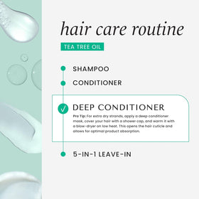 HASK spray being applied to damp hair for faster comb-through