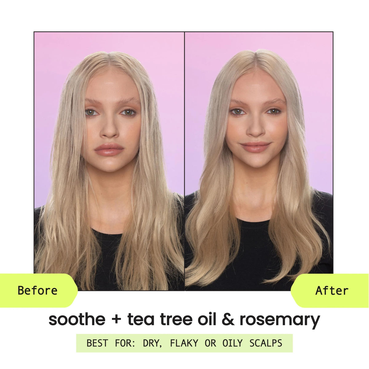 HASK tea tree and rosemary botanicals highlighting natural purifying benefits