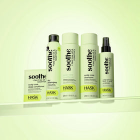 HASK label close-up revealing ingredient list and free-from claims for safety