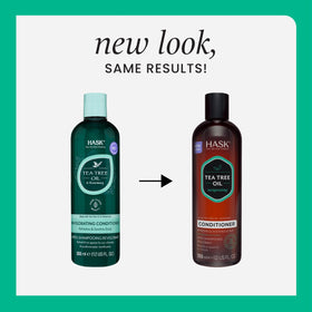 HASK close-up pump dispensing conditioner for easy use