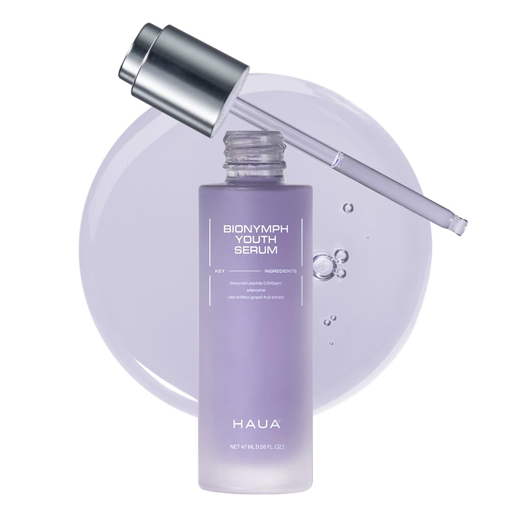 HAUA front packaging showing bottle and label promoting wrinkle care