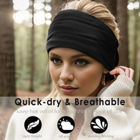 HAUHC boxed and folded headbands display storage and ready-to-gift quality