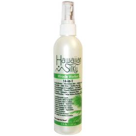 Hawaiian Silky front packaging showing 8 fl oz size and product benefits