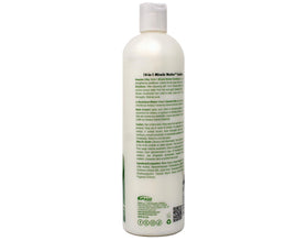 Hawaiian Silky shampoo in shower on wet hair illustrating gentle cleansing