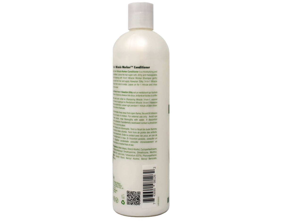 Hawaiian Silky shampoo texture on hand showing creamy hydrating lather