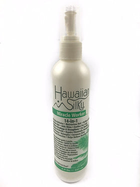 Hawaiian Silky texture close-up displaying lightweight non-greasy finish for smooth hair