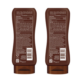Hawaiian Tropic with after-sun lotion suggesting hydration routine