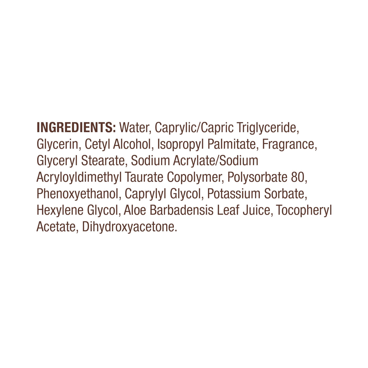 Hawaiian Tropic packaging detail emphasizing dermatologist-tested formulation