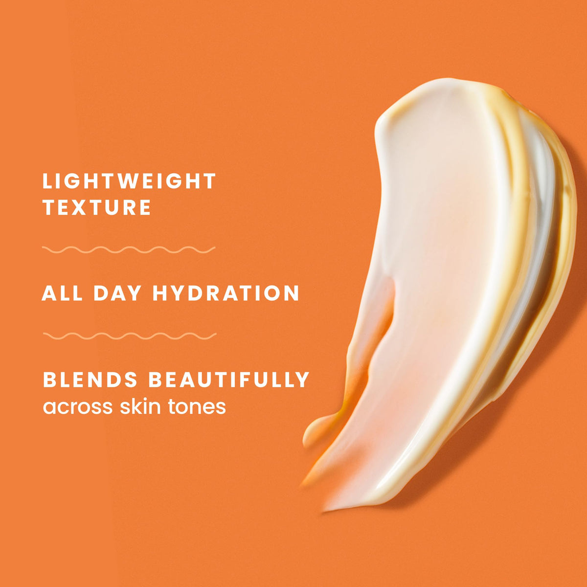 Hawaiian Tropic application on arm shows smooth, non-greasy finish