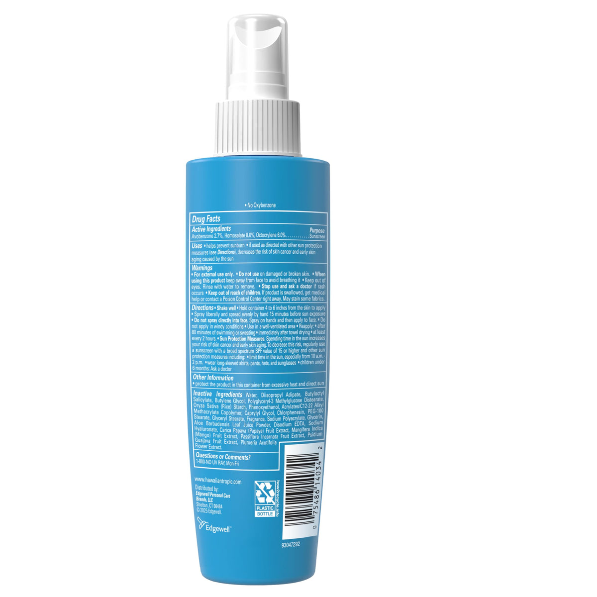 Hawaiian Tropic used at beach scene illustrating water resistance and everyday protection