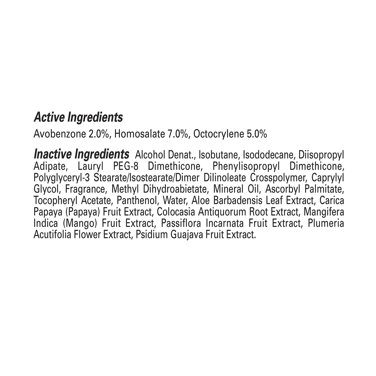 Hawaiian Tropic twist lock cap detail ensuring leak‑resistant transport