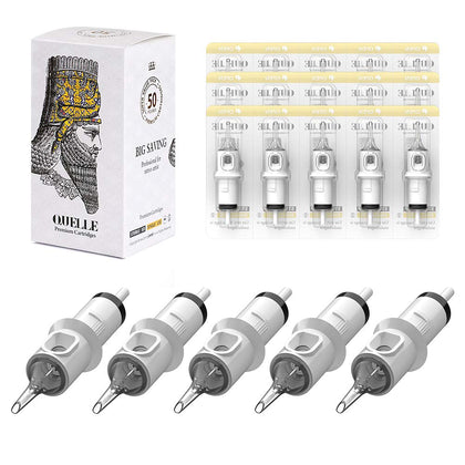 HAWINK front packaging of 50pcs showing sterile disposable cartridges and convenience