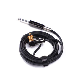 HAWINK spare RCA power cord front view showing full cable and black finish for reliable connectivity