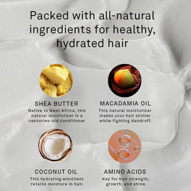 Hawthorne shampoo and conditioner in shower showing easy application and hydration benefit