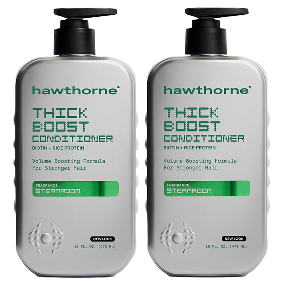 Hawthorne front packaging showing bottle and eucalyptus mint scent benefit