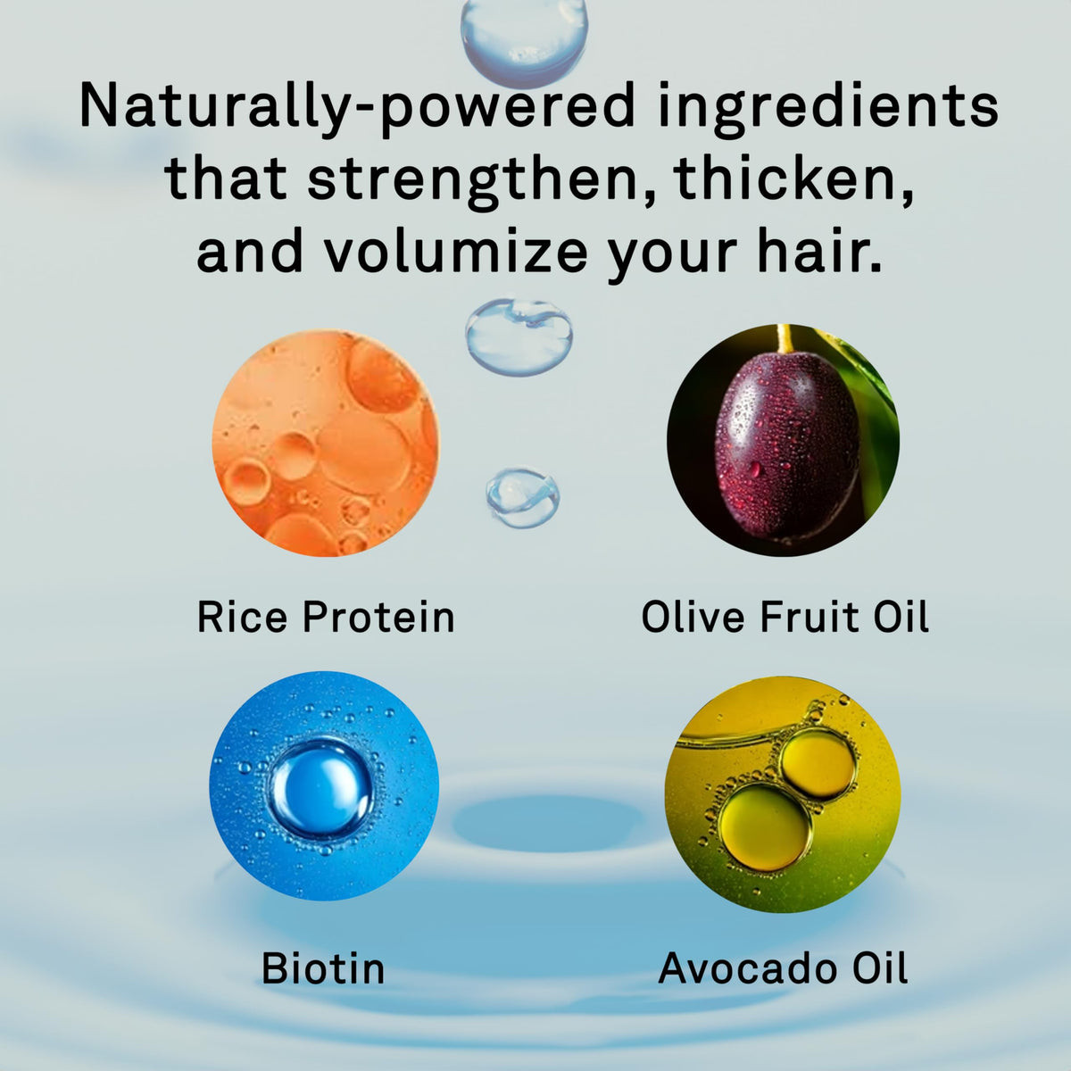 Hawthorne pump dispensing conditioner texture for lightweight hydration