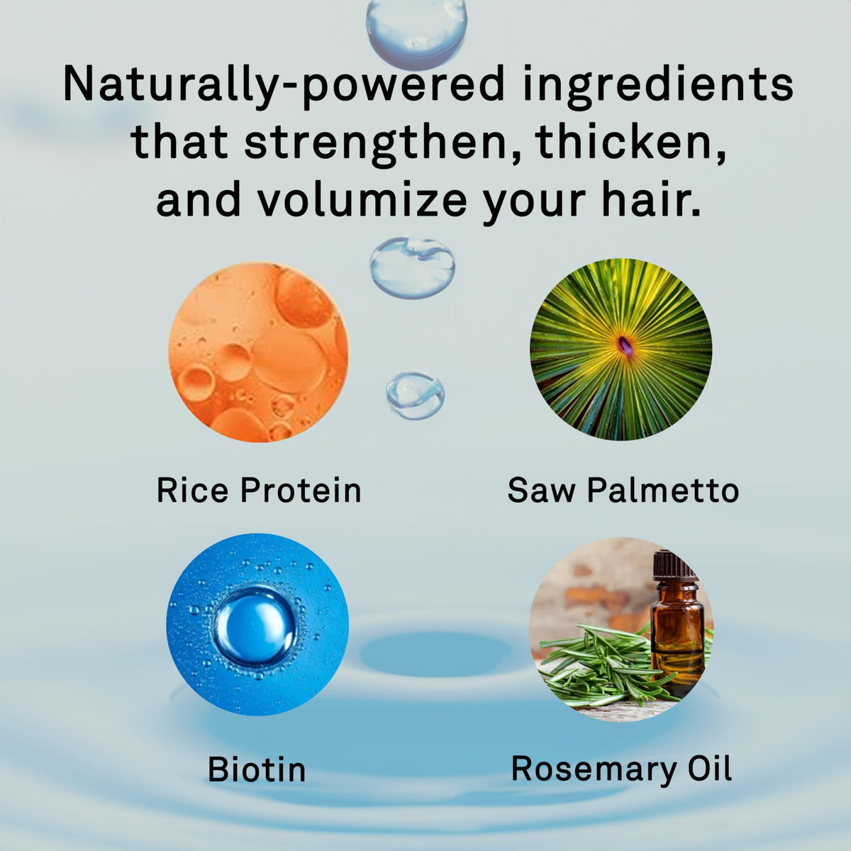 Hawthorne shampoo lather texture on palm showing gentle cleansing and volume