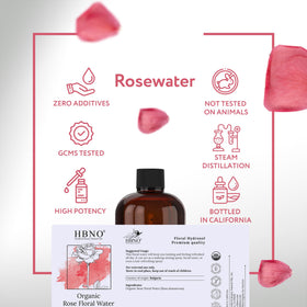HBNO facial mist in hand demonstrating quick skin refresh
