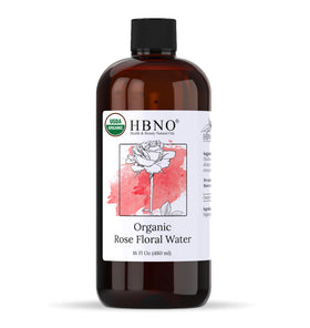 HBNO bottle front label showing USDA organic and size benefits