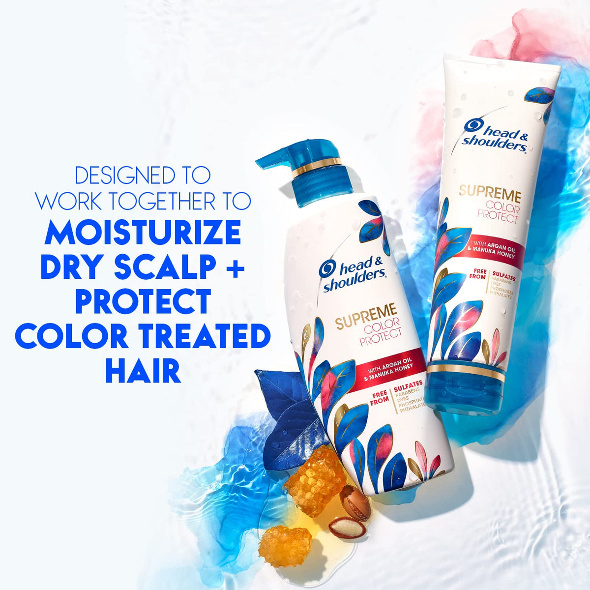 Head & Shoulders back label ingredients view showing formulation details
