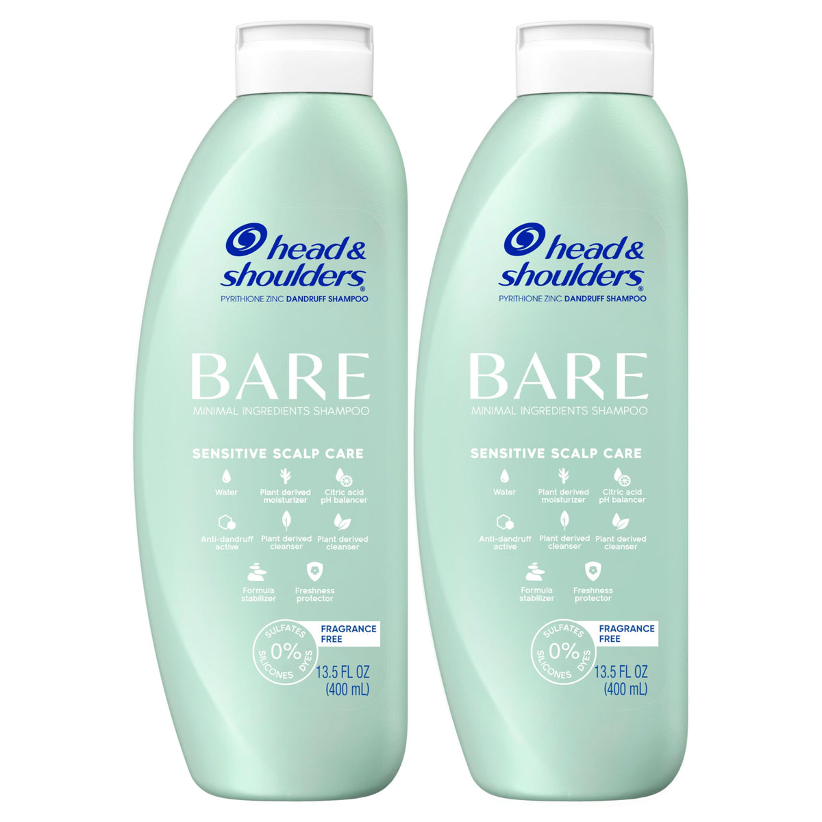 Head & Shoulders back label close-up highlighting ingredients list and clarity benefit