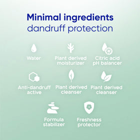 Head & Shoulders in-shower use with lather on hair demonstrating flake control benefit