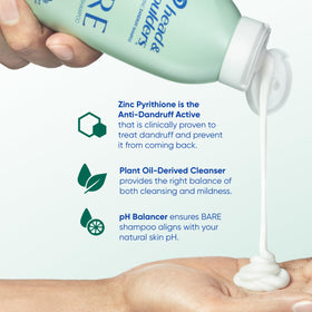 Head & Shoulders ingredient list detail emphasizing minimal formula and safety verification