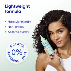 Head & Shoulders peppermint oil highlight conveying cooling benefit