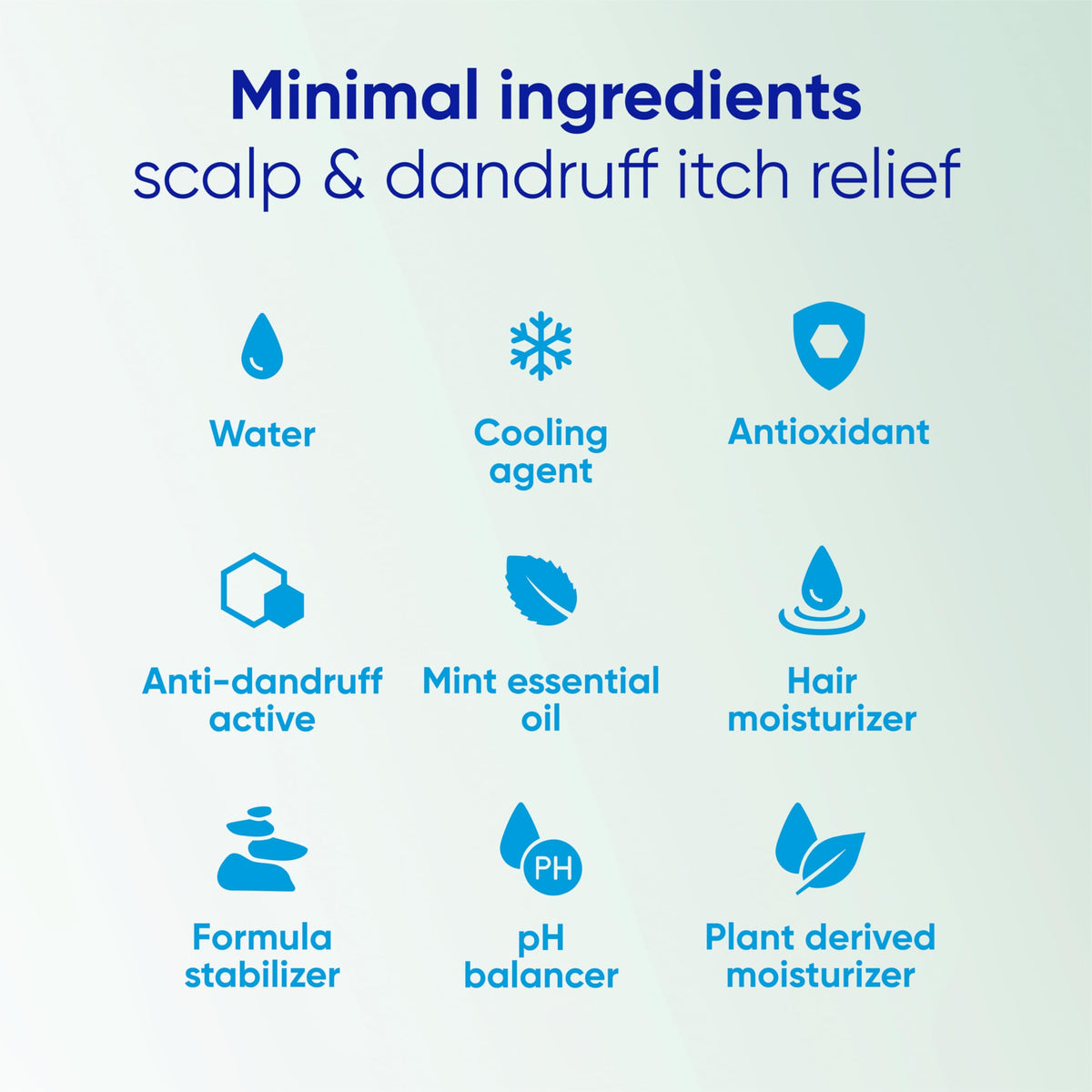 Head & Shoulders treated hair styled to show non-greasy finish