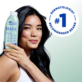 Head & Shoulders shampoo lather close-up demonstrating gentle cleansing
