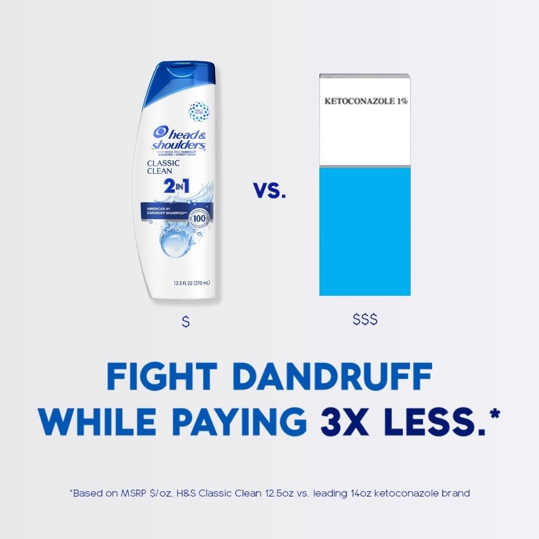Head & Shoulders rich lather close-up demonstrating thorough cleansing action