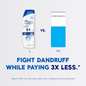 Head & Shoulders rich lather close-up demonstrating thorough cleansing action