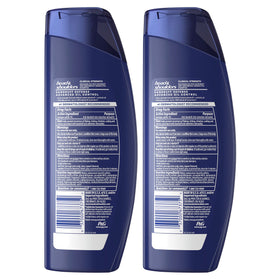 Head & Shoulders clinical hair after wash showing flake-free, refreshed look