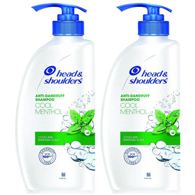 Head & Shoulders front label showing product name and cooling scent benefit