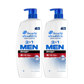 Head & Shoulders twin pack in gym bag ready for on‑the‑go freshness
