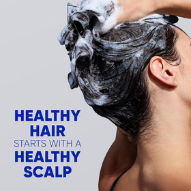 Head & Shoulders label close-up showing 1% pyrithione zinc active