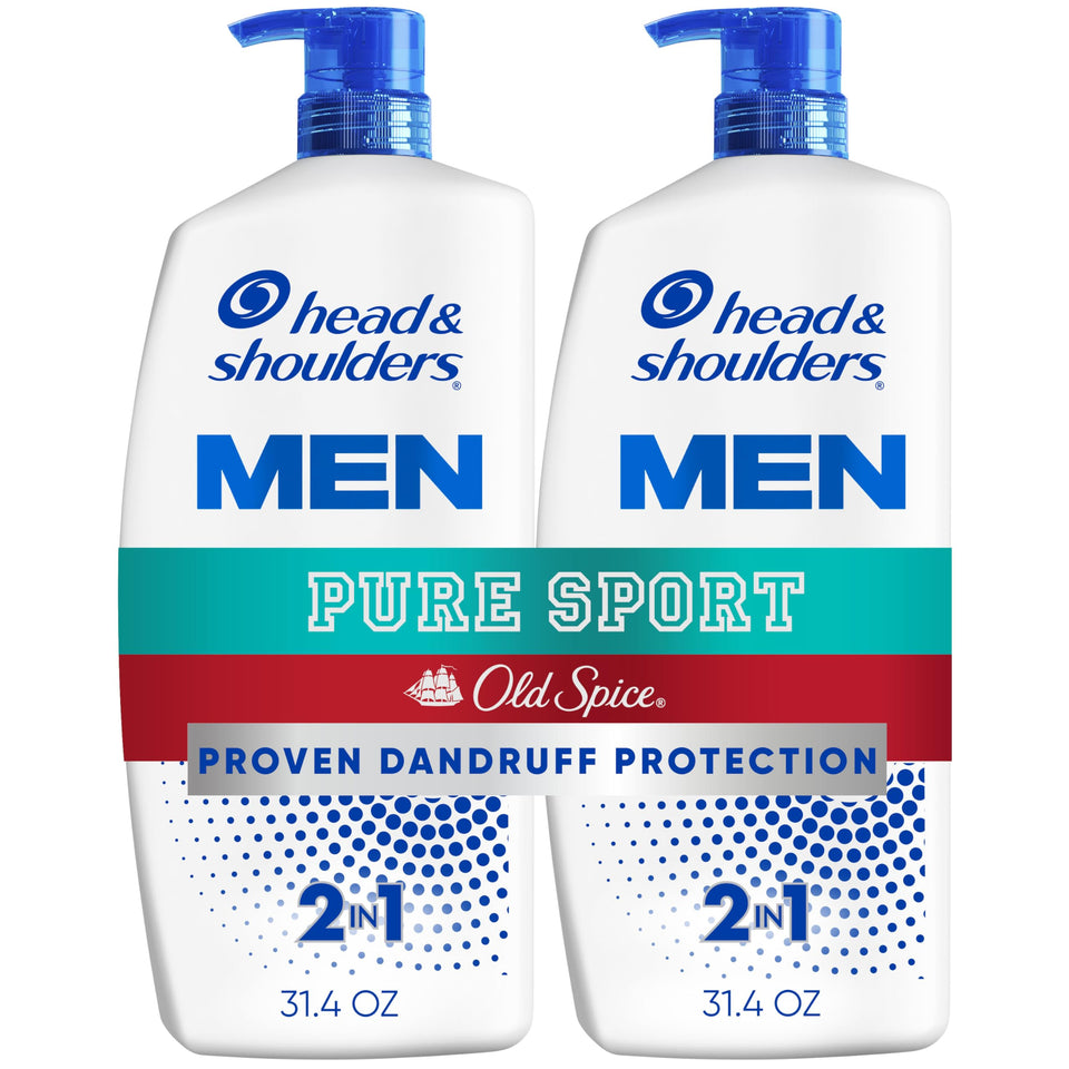Head & Shoulders front packaging showing twin pack and benefits