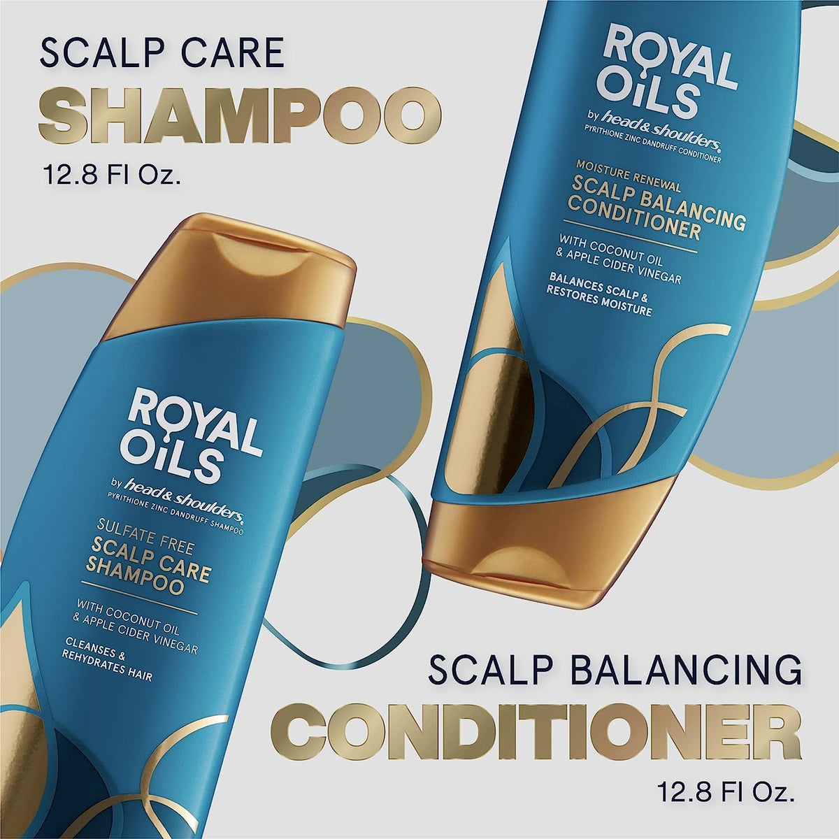 Head & Shoulders Royal Oils creamy conditioner texture demonstrating slip
