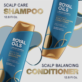 Head & Shoulders Royal Oils creamy conditioner texture demonstrating slip