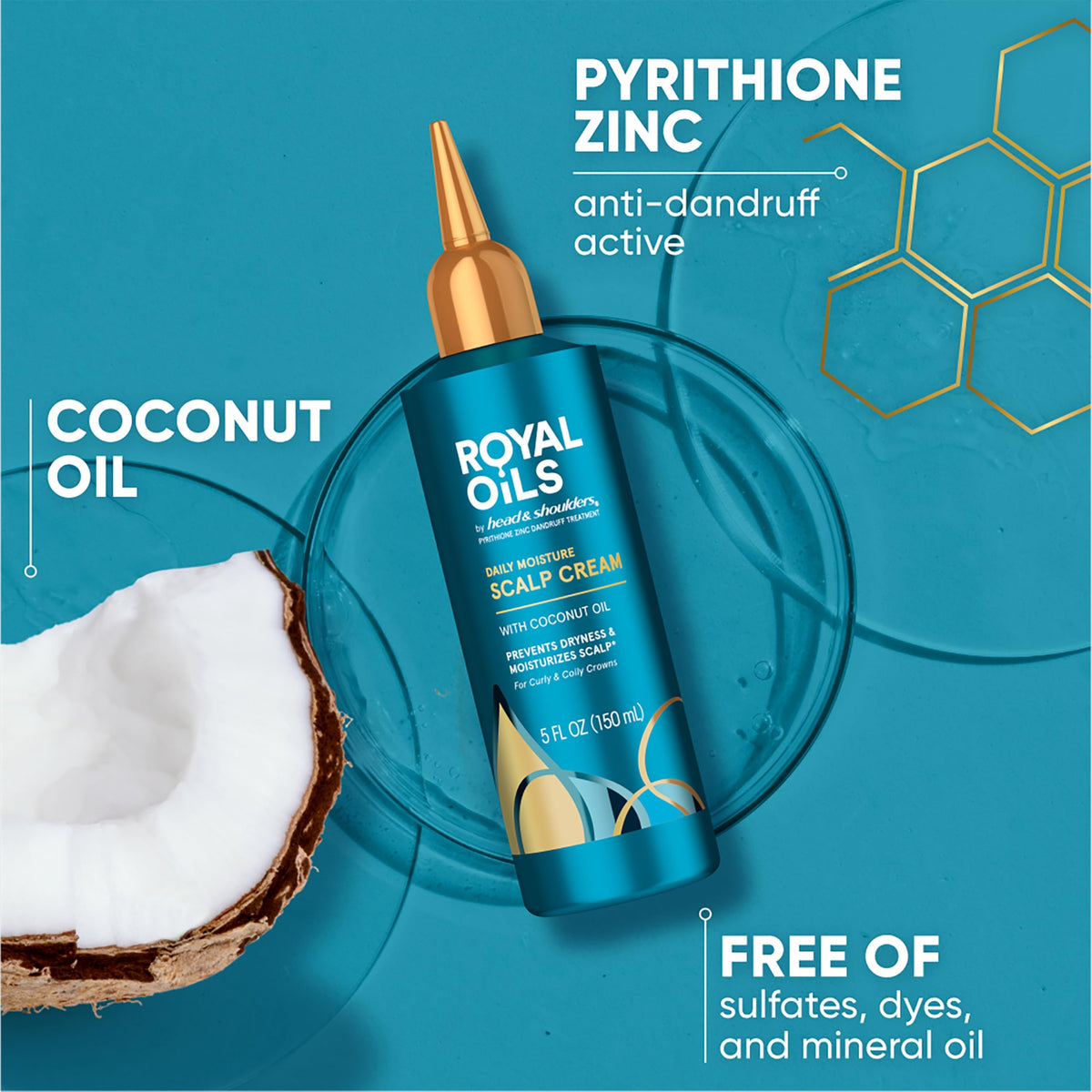Head & Shoulders on protective style demonstrating long-lasting scalp care