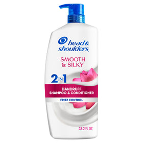 Head & Shoulders front packaging showing smooth, shiny hair benefit
